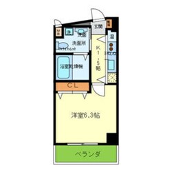 俊徳道駅 徒歩1分 7階の物件間取画像